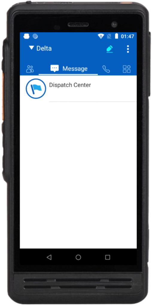 PTT App Dispatch Center