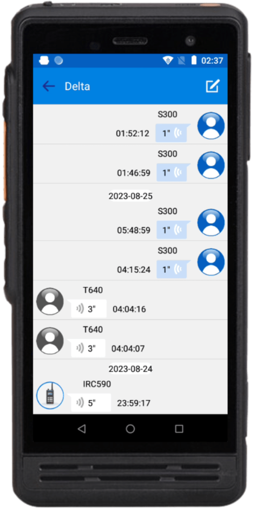 PTT App Message Replay